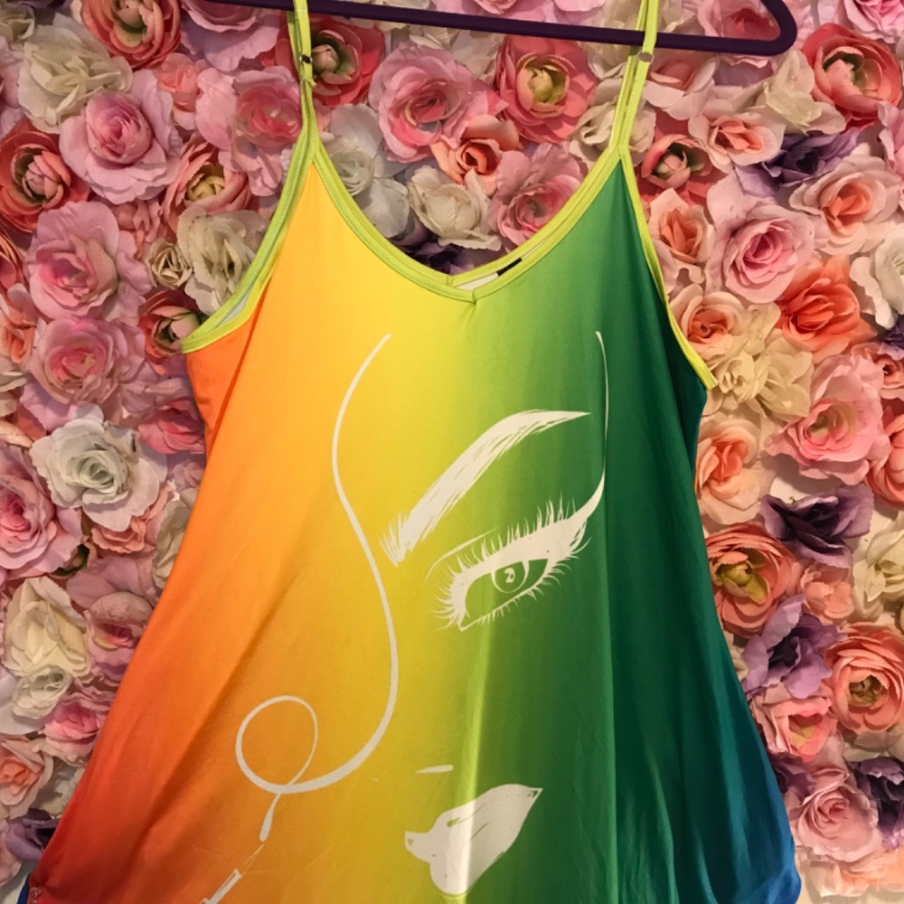 Multi-Color Maxi Dress - Picture 3 of 7